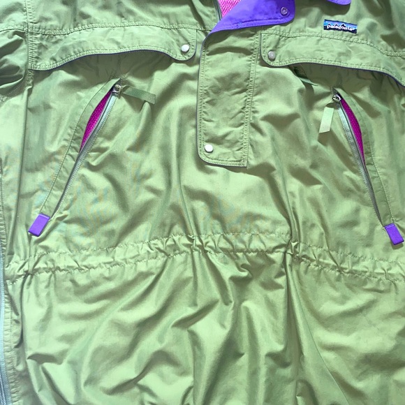 VTG Patagonia Quarter zip  Men large Windbreakers jacket - Picture 9 of 13